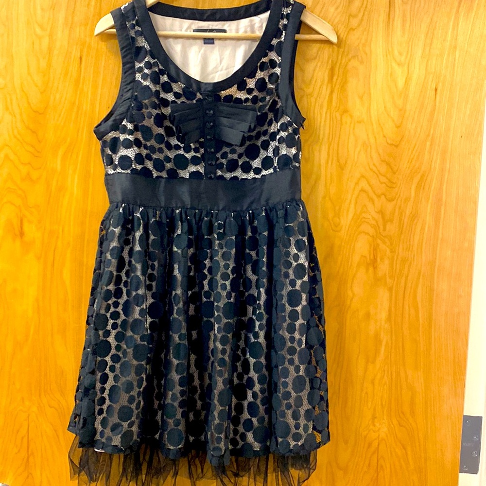Black cocktail dress
